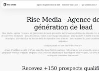 Rise Media - Agence de génération de lead
