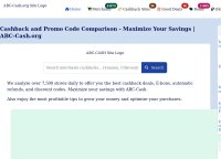 ABC-Cash.org - Aggrégateur de Cashbacks et Code Promos