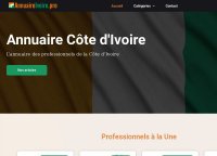 L'annuaire des professionnels de la Côte d'Ivoire