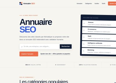 Annuaire SEO referencement gratuit