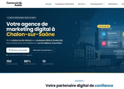Communic'Action, agence web et SEO en Saône-et-Loire