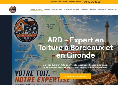 ARD Expert-Toiture couvreur zingueur en Gironde