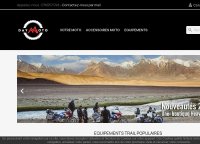 Crash bar et valise pour trail avec Daymoto