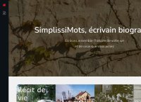 SimplissiMots - Ecrivain biographe