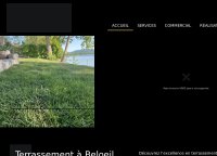 Terrassement Rive-Sud | Paysagement Les Tourbeux