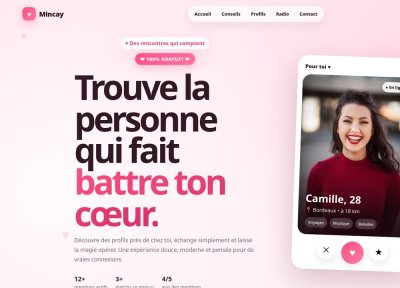 Mincay - Rencontres et discussions en ligne