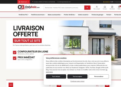 Onlybaie – Menuiseries et fermetures sur mesure