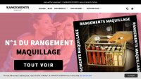 Boutique Spécialisée dans le Rangement Maquillage