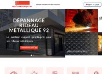 Dépannage rideau métallique 92