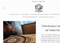 Set de table rond