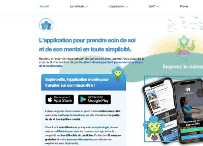 Application Mobile de bien-ëtre mental par la sophrologie