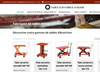 Table Elevatrice Atelier