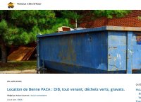 Travaux Côte d'Azur: Location de bennes à Toulon
