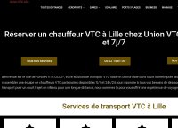 Union vtc lille : réserver un chauffeur VTC sur Lille