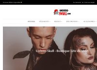 Univers Skull : boutique tête de mort