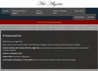 Art Algerie. Galeries d'Art et Musées, Artistes Algériens, Œuvres