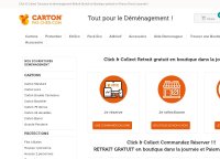 Carton déménagement pas cher