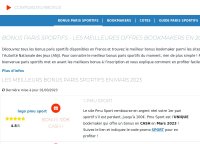 ComparateurBonus.com : Expert en bonus paris sportifs