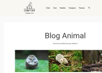 Blog Animalier