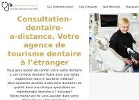 consultation dentaire à distance