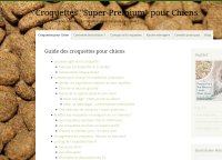 Choisir des croquettes pour son chien