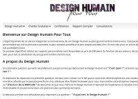 Design Humain Pour tous