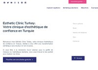Esthetic Clinic Turkey : clinique de greffe de cheveux en Turquie