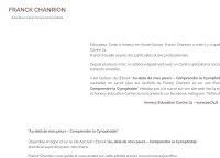 Franck Chanrion - Educateur canin, spécialiste en cynophobie