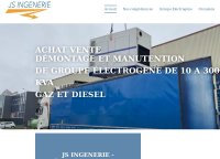 Achat Vente Groupe Electrogène JS INGENERIE