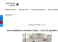 Les meilleurs niveaux laser : avis et guides d’achats