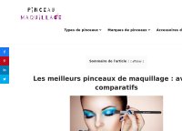 Les meilleurs pinceaux de maquillage : avis et comparatifs