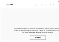 PROJETCOM, Agence web alsace