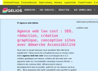 Agence de webmastering pas cher 