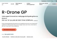 R-DRONE GP : Nettoyage toiture drone