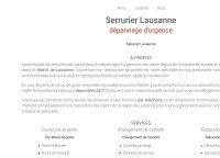Serrurier Urgence Lausanne