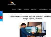 Simulateur de Course, tout ce que vous devez savoir : Siège, Volant, Pédales