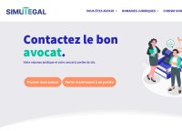 Simulegal - Adressez-vous à l'avocat approprié 