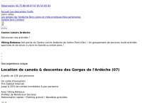 Canoe et kayak Ardeche - Location canoe Ardeche